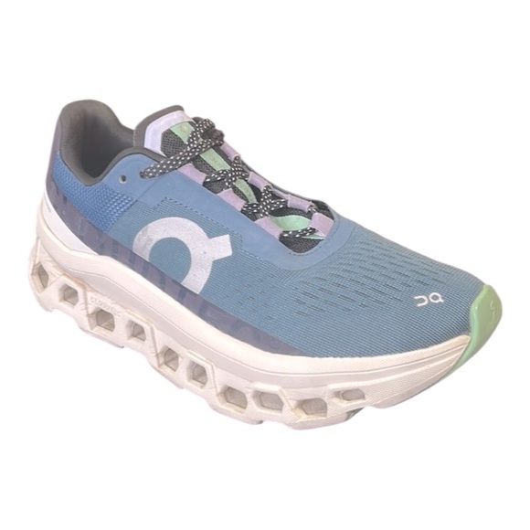 ON Women’s Cloudmonster Dust/Vapor Athletic Shoes Size 7 - Picture 5 of 11